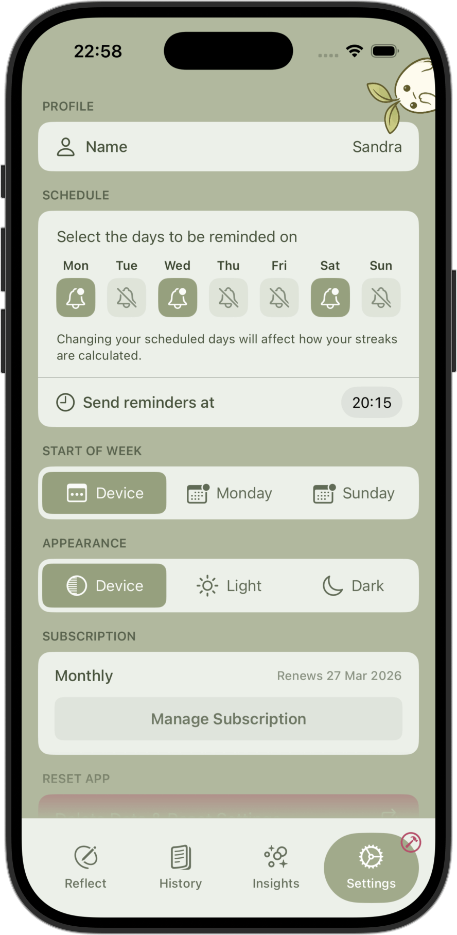 Tushti App Screenshot 1