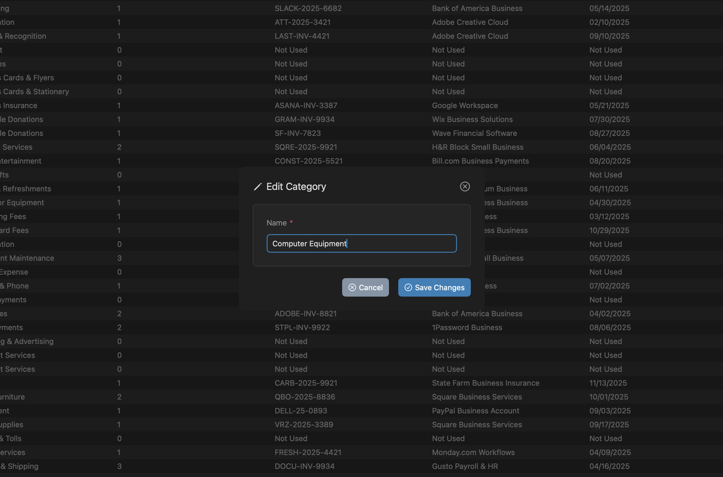 Screenshot for billkit