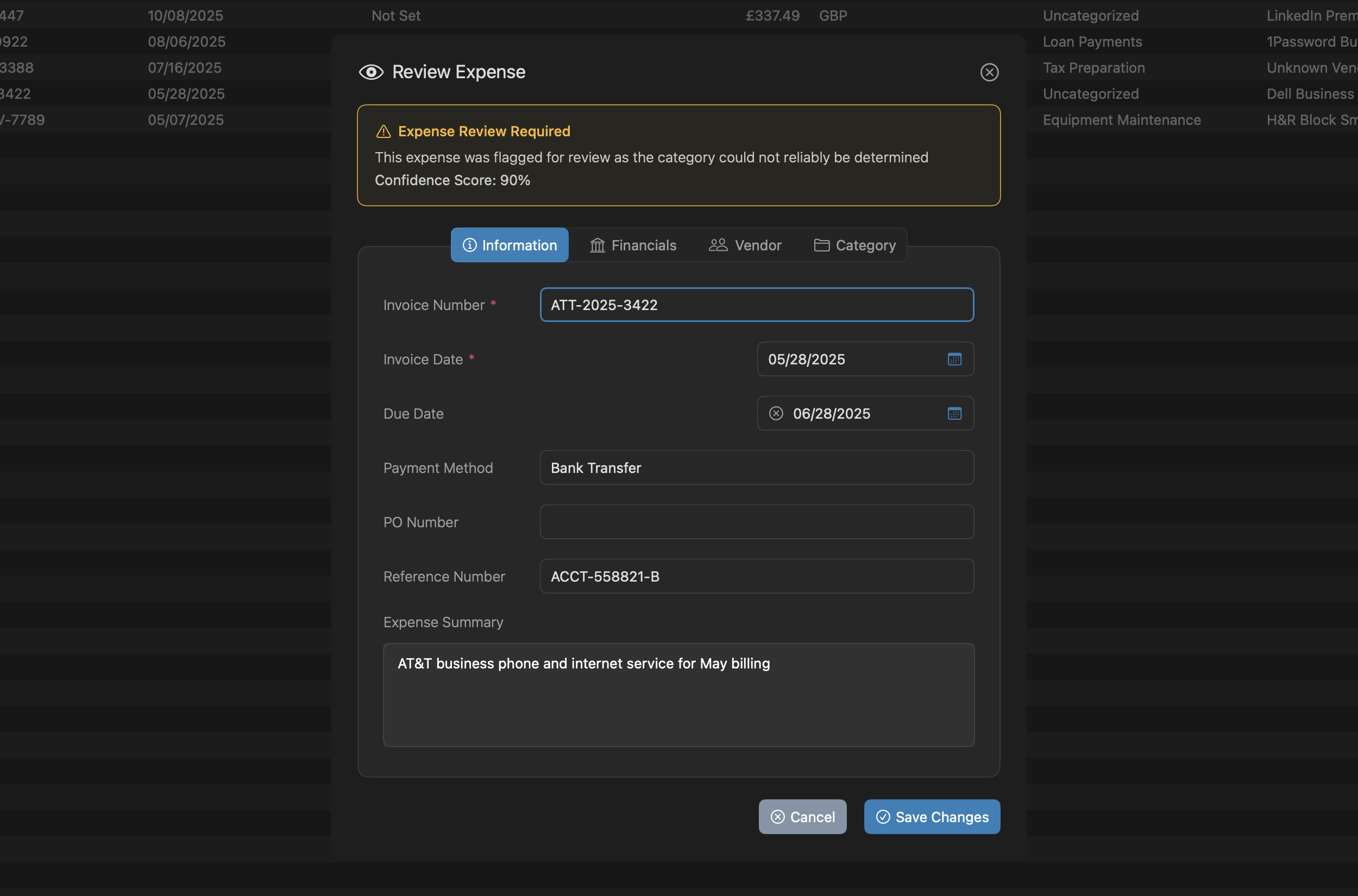 BillKit Review expense