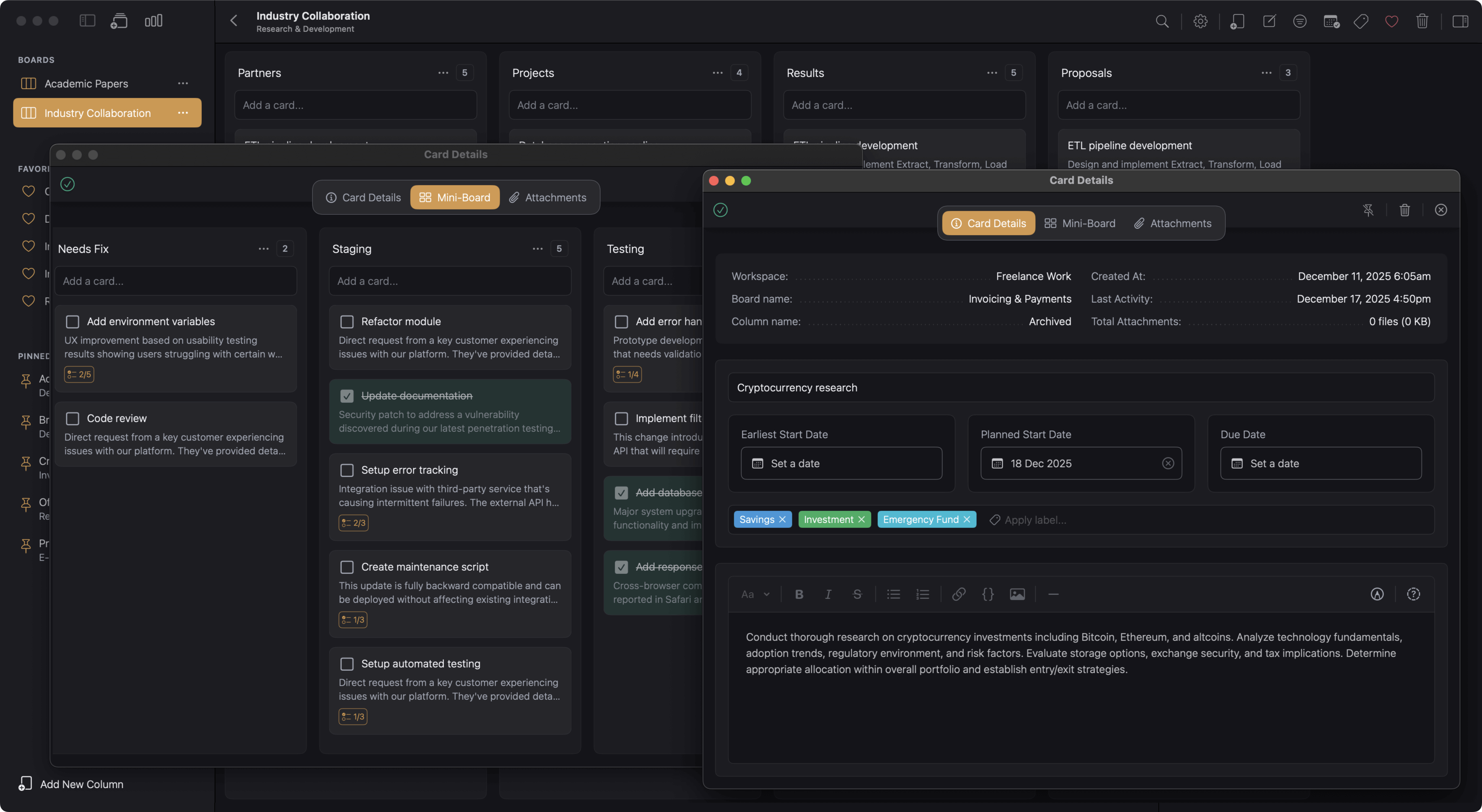 Screenshot for kanodo